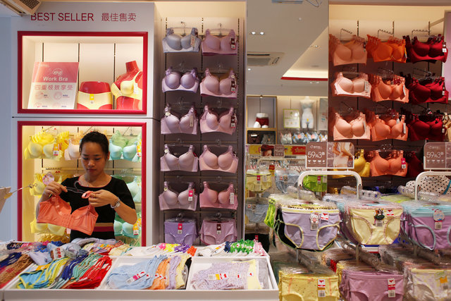 China's High end Lingerie Market turns valuable