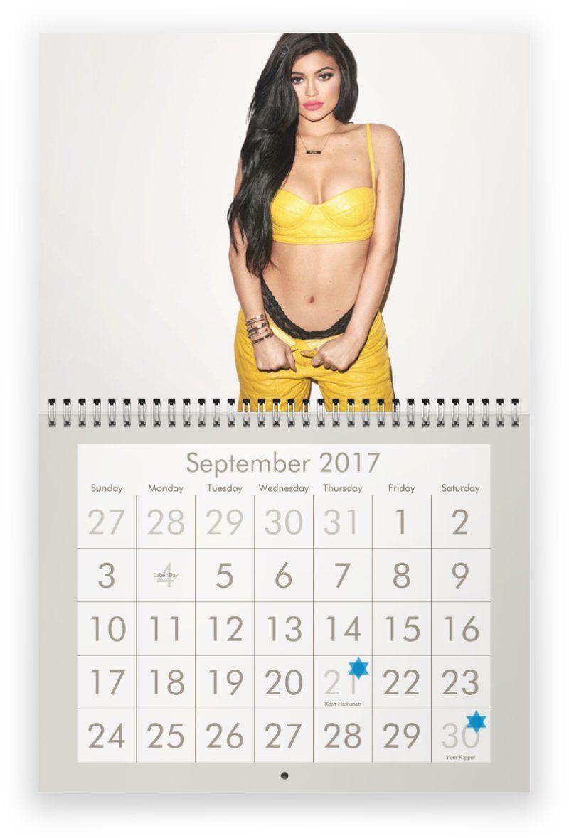 Count down the days with Kylie in racy new calendar snap