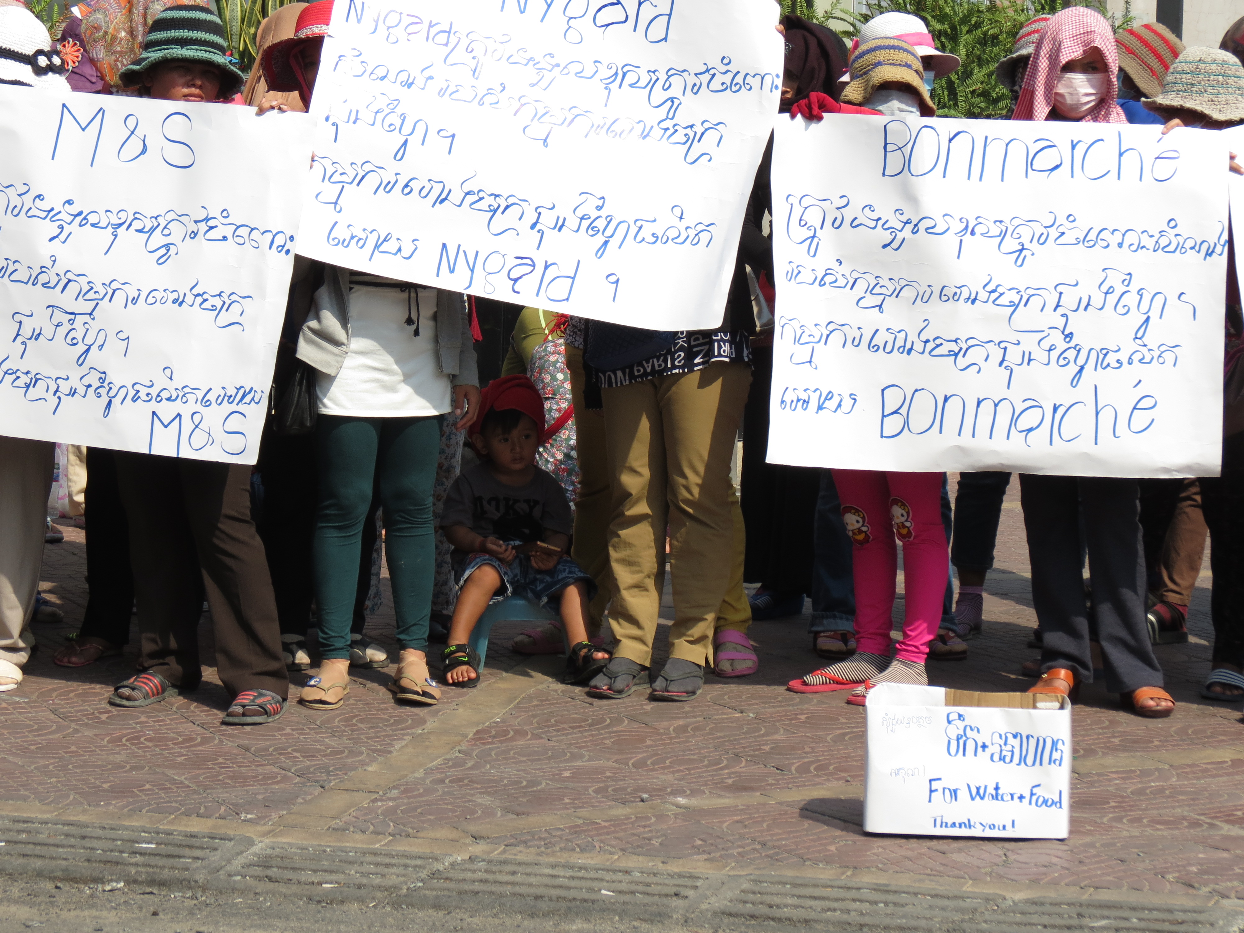 M&S, BONMARCHÉ AND NYGÅRD URGED TO COMPENSATE CAMBODIAN WORKERS OF CLOSED RGM UNITS